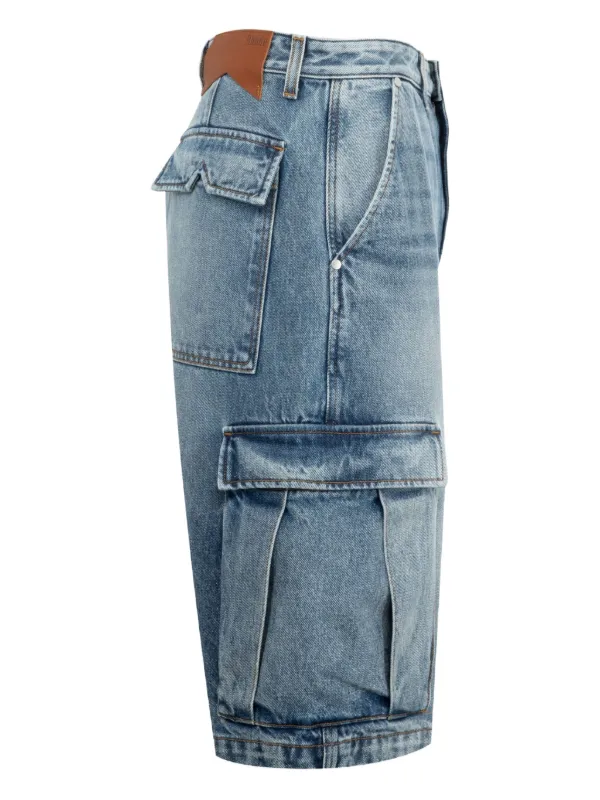 RHUDE デニム カーゴショーツ | ブルー | FARFETCH JP RHUDE デニム カーゴショーツ | ブルー | FARFETCH JP