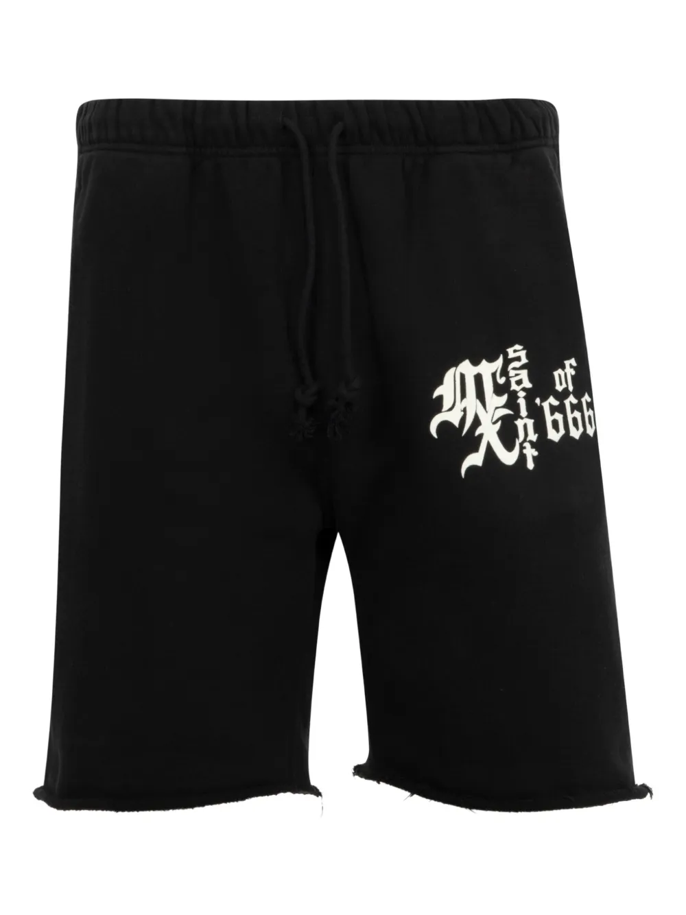 logo-print track shorts