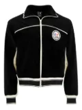 SAINT MXXXXXX logo-patch jacket - Black