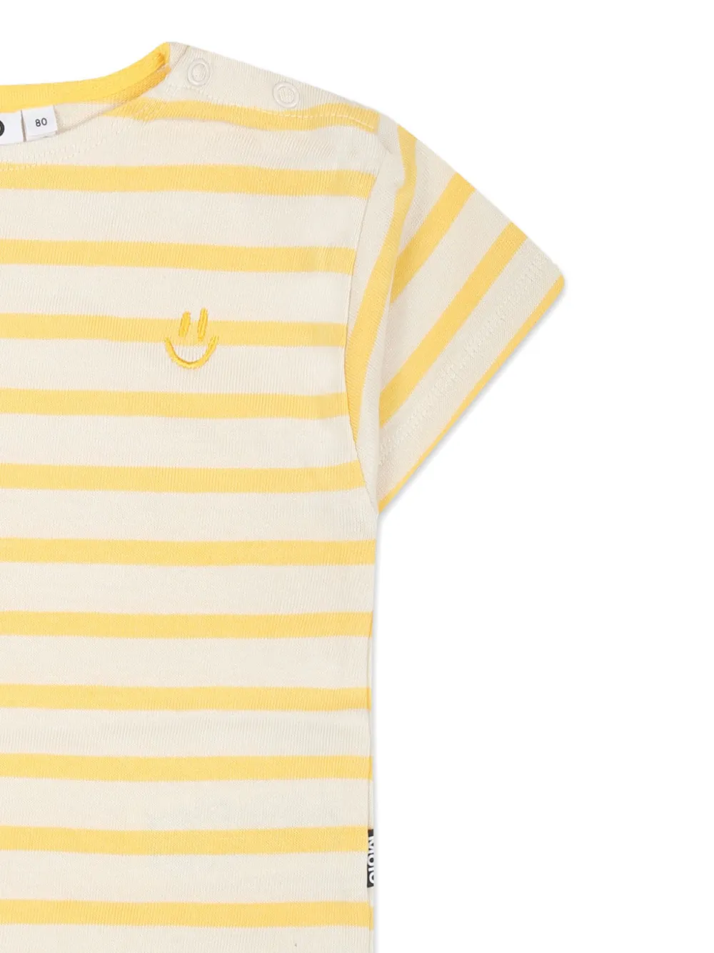 Molo Gestreept T-shirt Geel