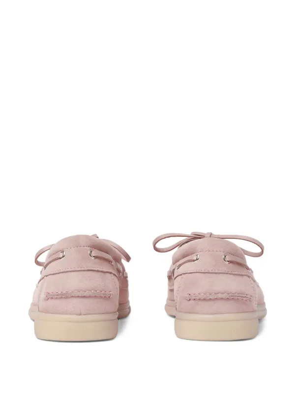 Scarosso Lia デッキシューズ | ピンク | FARFETCH JP