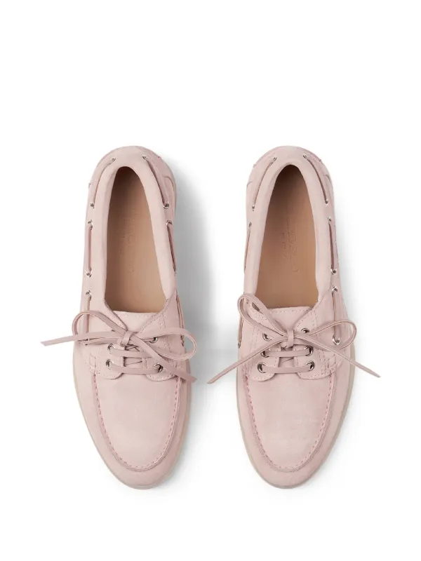 【Scarosso】Lia デッキシューズ Scarosso Lia デッキシューズ | ピンク | FARFETCH JP