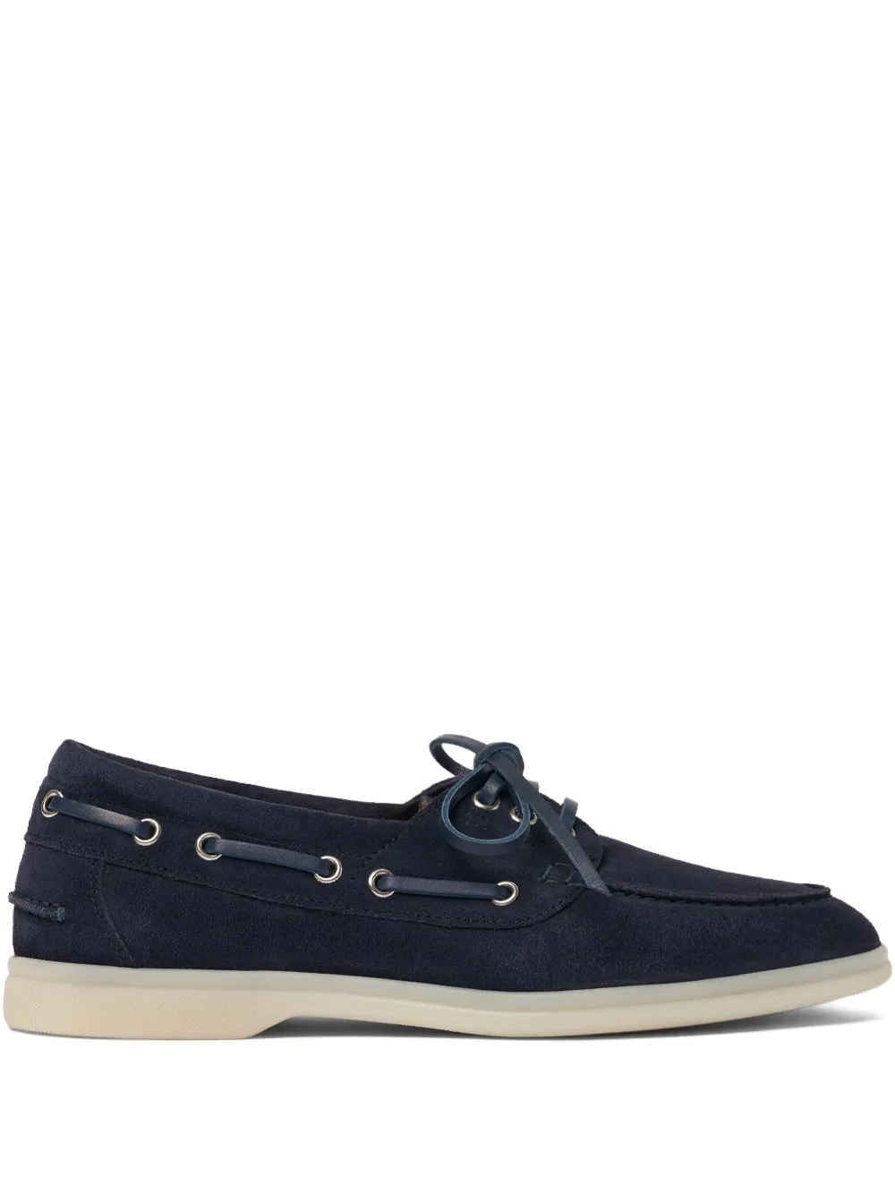 Scarosso Lia boat shoes Blue