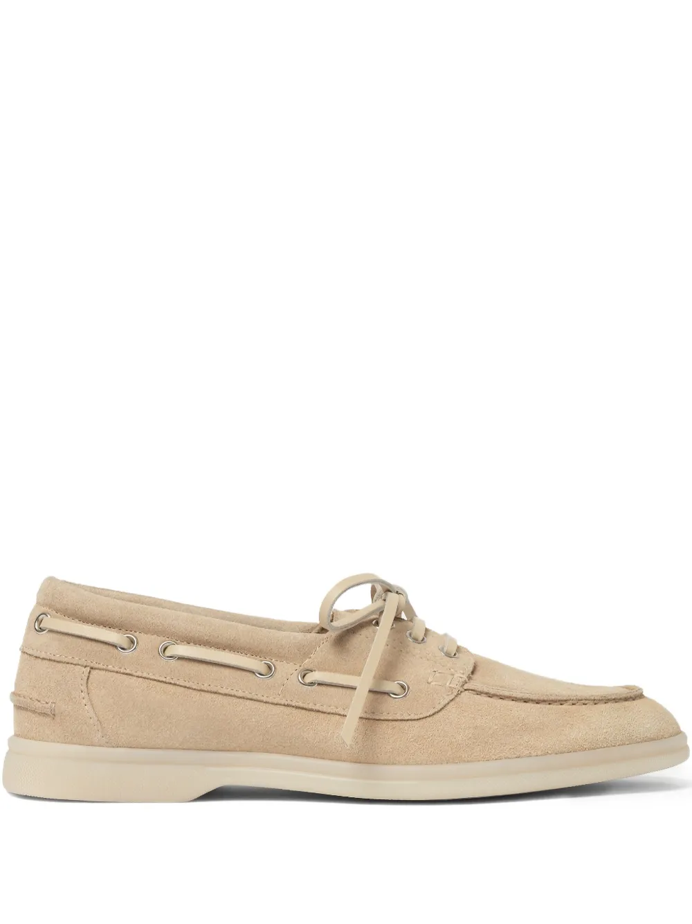 Scarosso Lia boat shoes Neutrals