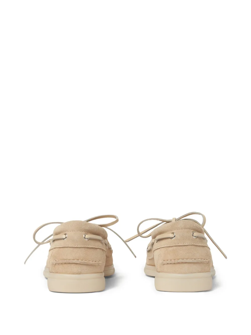 Scarosso Lia boat shoes Neutrals