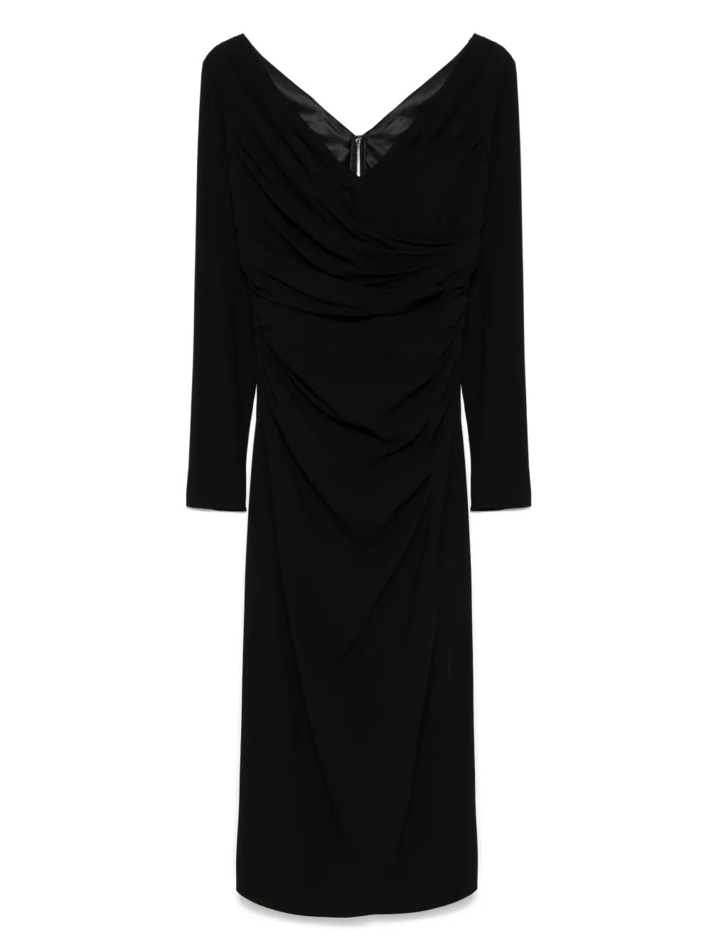 Dolce & Gabbana Jurk met V-hals Zwart