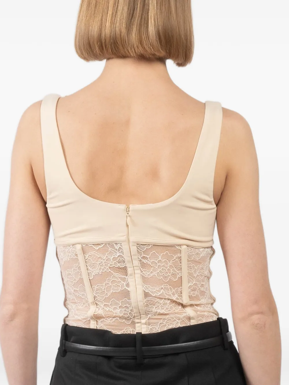 CAMI NYC Kanten vlak in één Beige
