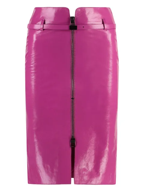 TOM FORD leather skirt