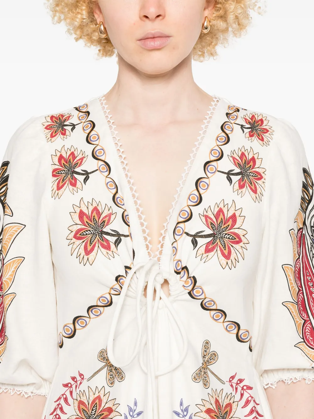 Shop Farm Rio Boho Glam Maxi Dress In White