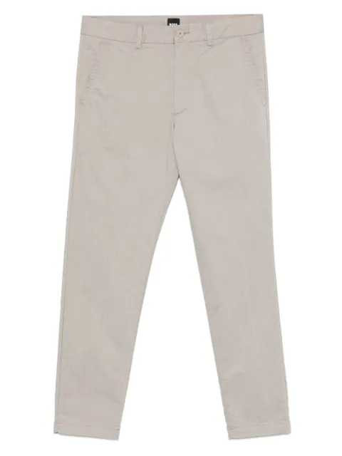 BOSS pantalones tapered