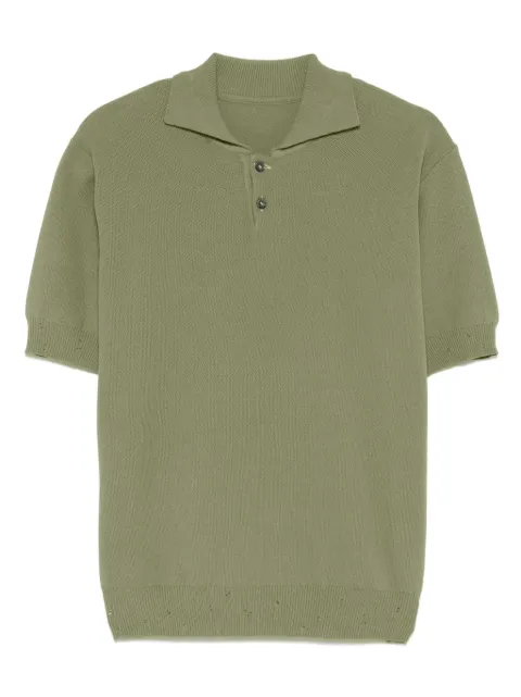 Nine In The Morning playera tipo polo de tejido jersey