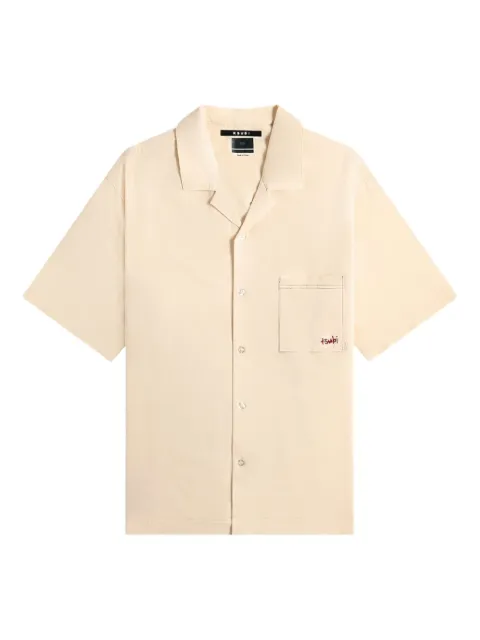 Ksubi logo-embroidered shirt 