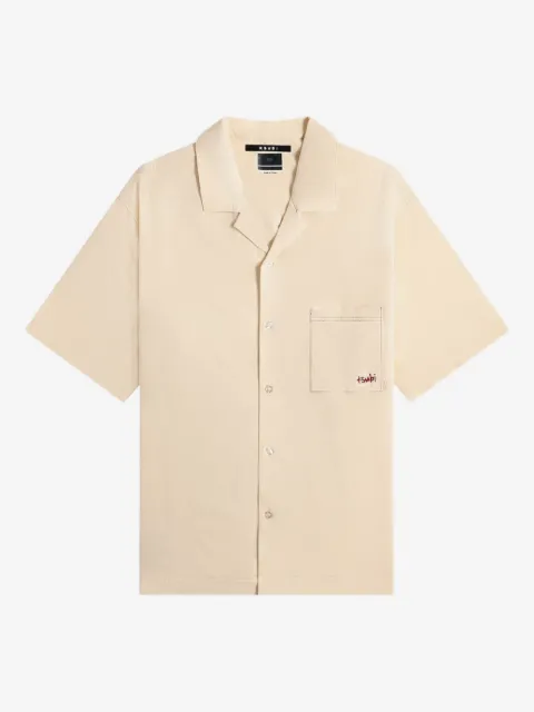 Ksubi logo-embroidered shirt 