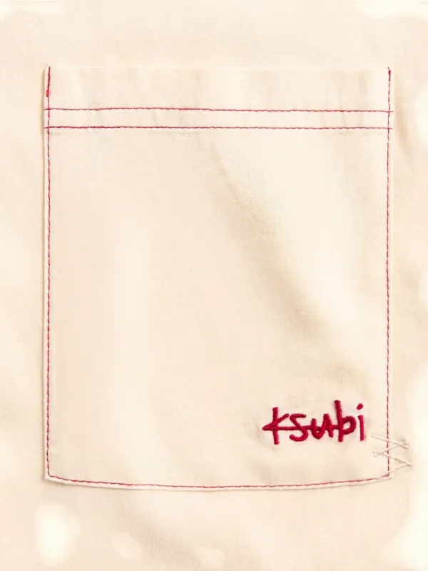 Ksubi logo-embroidered Shirt | Neutrals | FARFETCH CA
