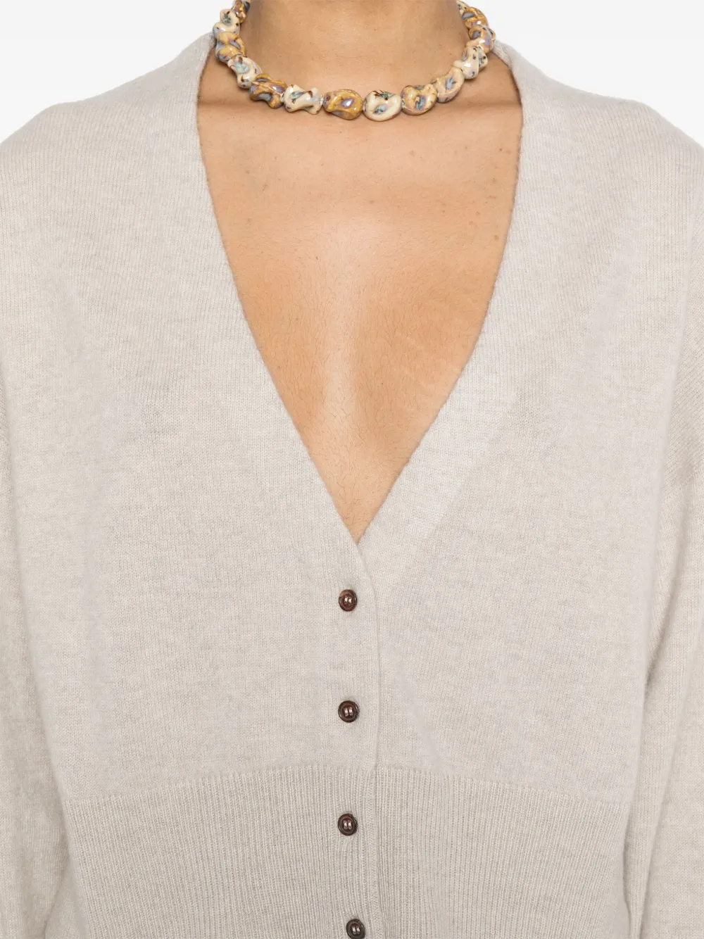Shop Le Kasha Sydney Sweater In Nude