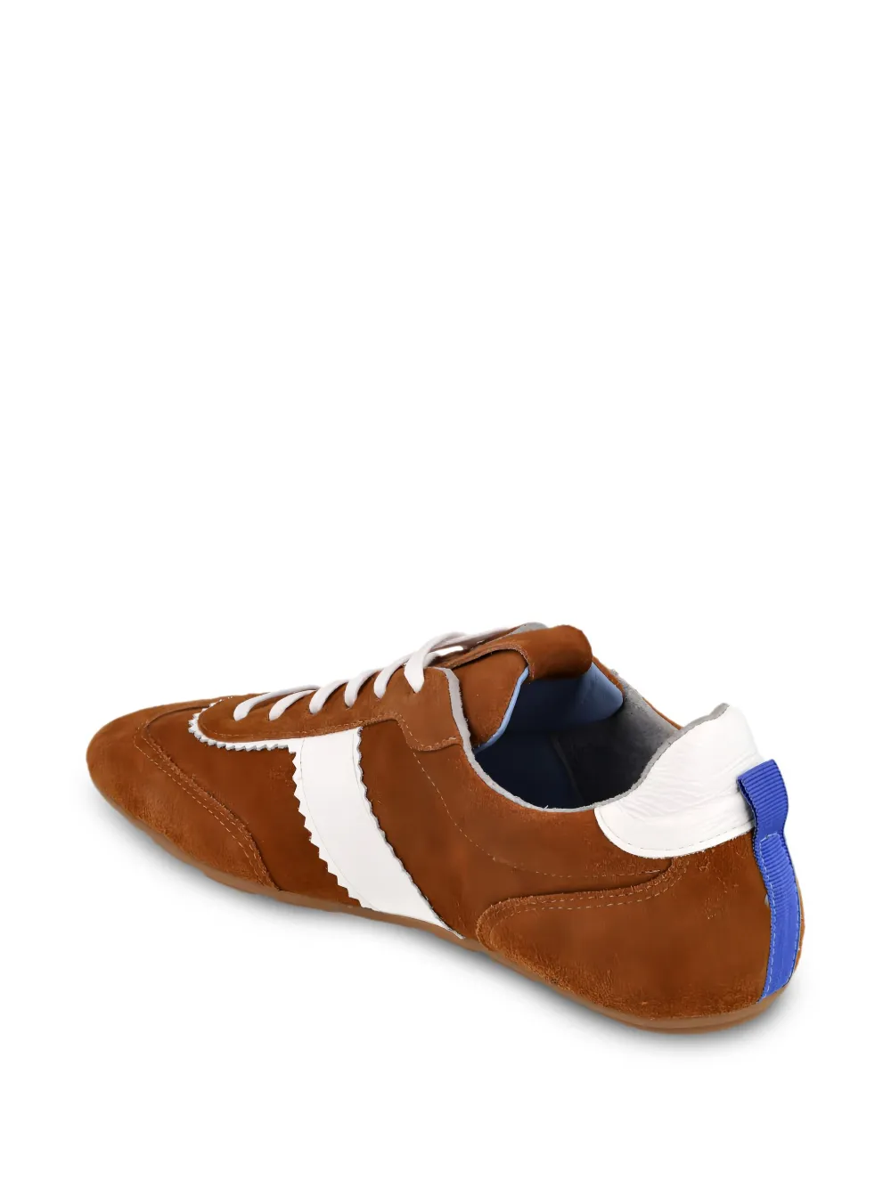 Blue Bird Shoes suede lace-up sneakers Brown