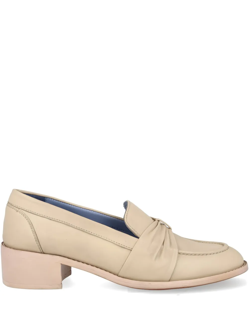Blue Bird Shoes Loafers met geknoopt detail Beige
