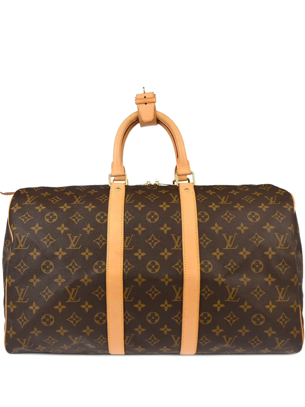 Pre-owned Louis Vuitton 2006 Keepall 45 Travel Bag In 褐色
