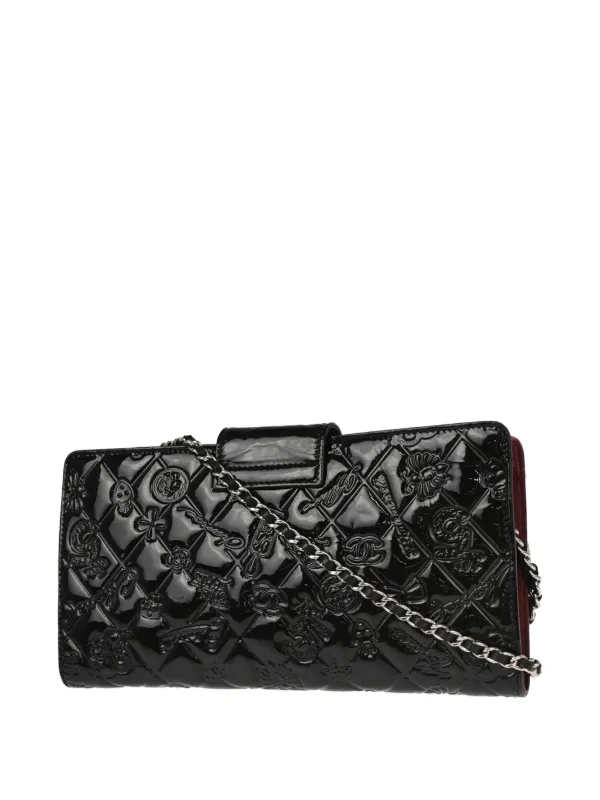 CHANEL Pre-Owned 2010 ラッキーシンボル ショルダーバッグ | ブラック