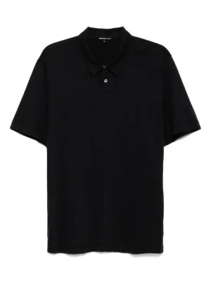 Comme Des Garçons Shirt x Fred Perry スローガン ポロシャツ