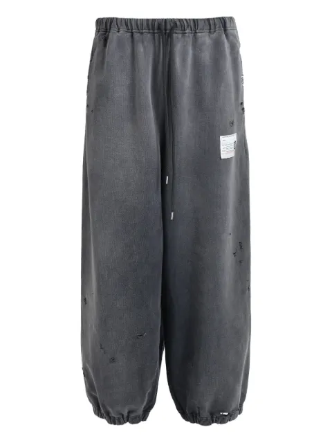 Maison MIHARA YASUHIRO distress effect joggers