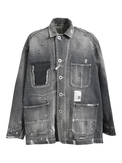 Maison MIHARA YASUHIRO Hemdjacke aus Denim