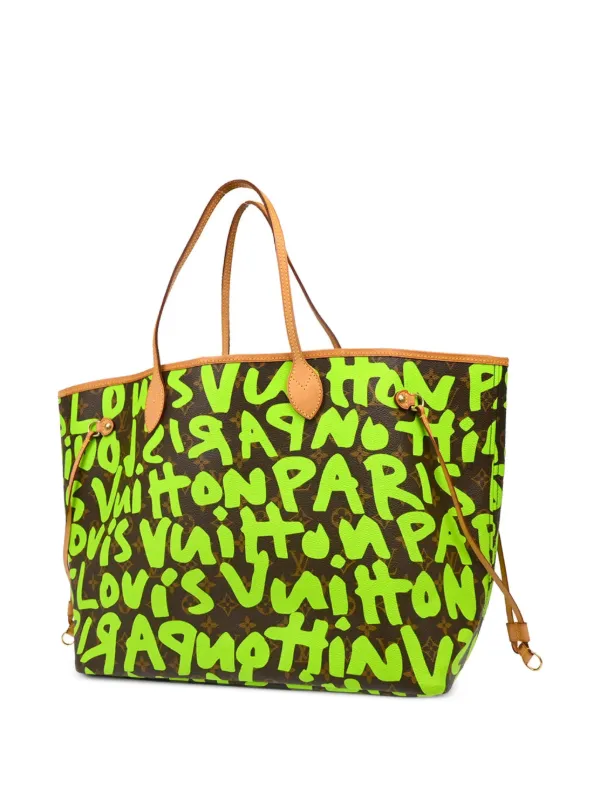 Louis Vuitton Pre-Owned x Stephen Sprouse 2009 Neverfull GM Tote