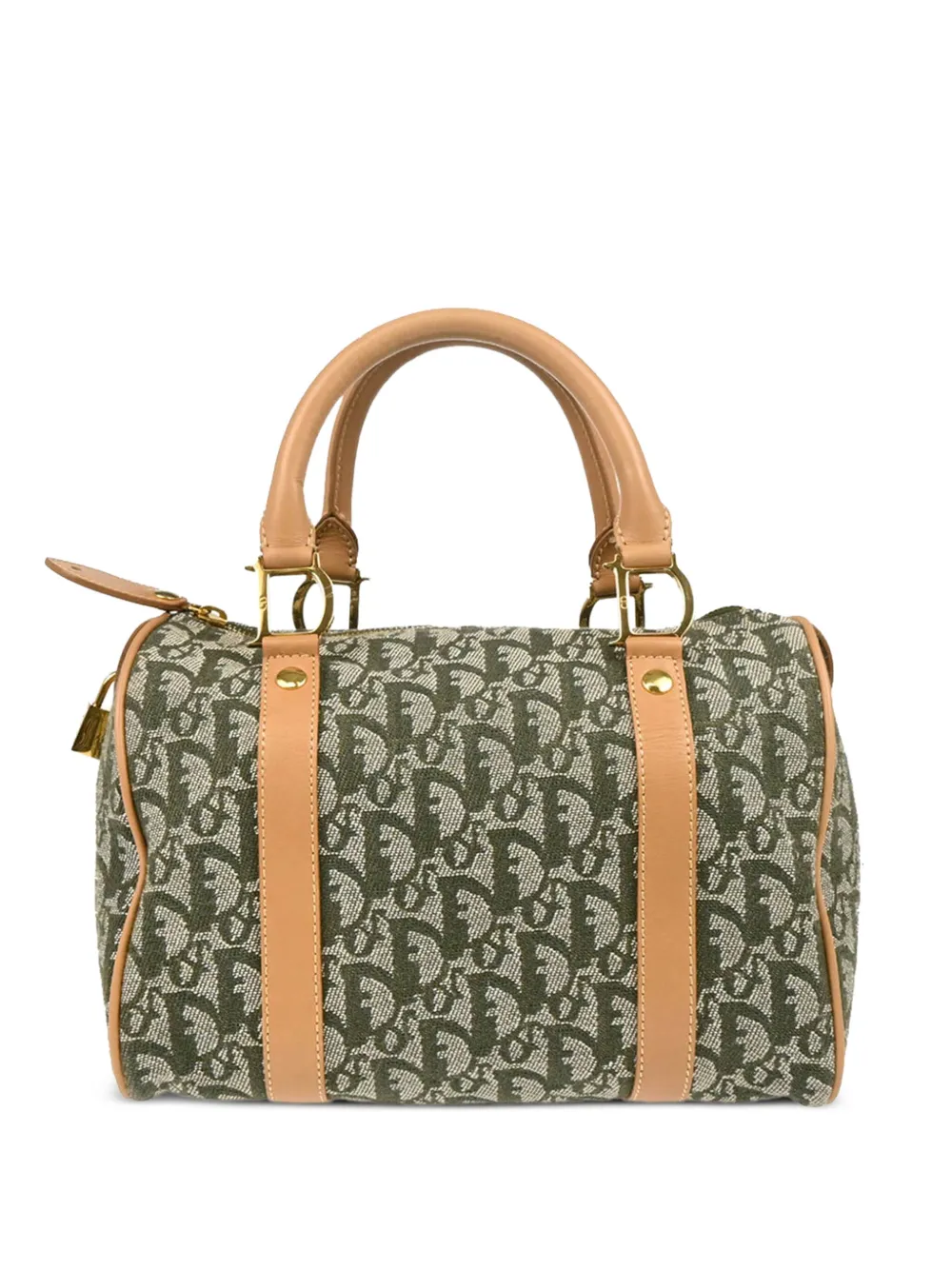Christian Dior Pre-Owned 2001 トロッター ハンドバッグ - グリーン Christian Dior Pre-Owned 2001 トロッター ハンドバッグ - グリーン
