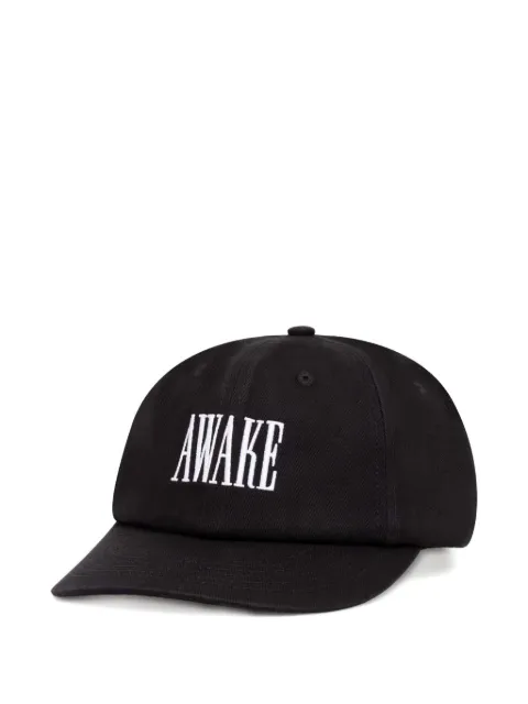 Awake NY logo-embroidered cap