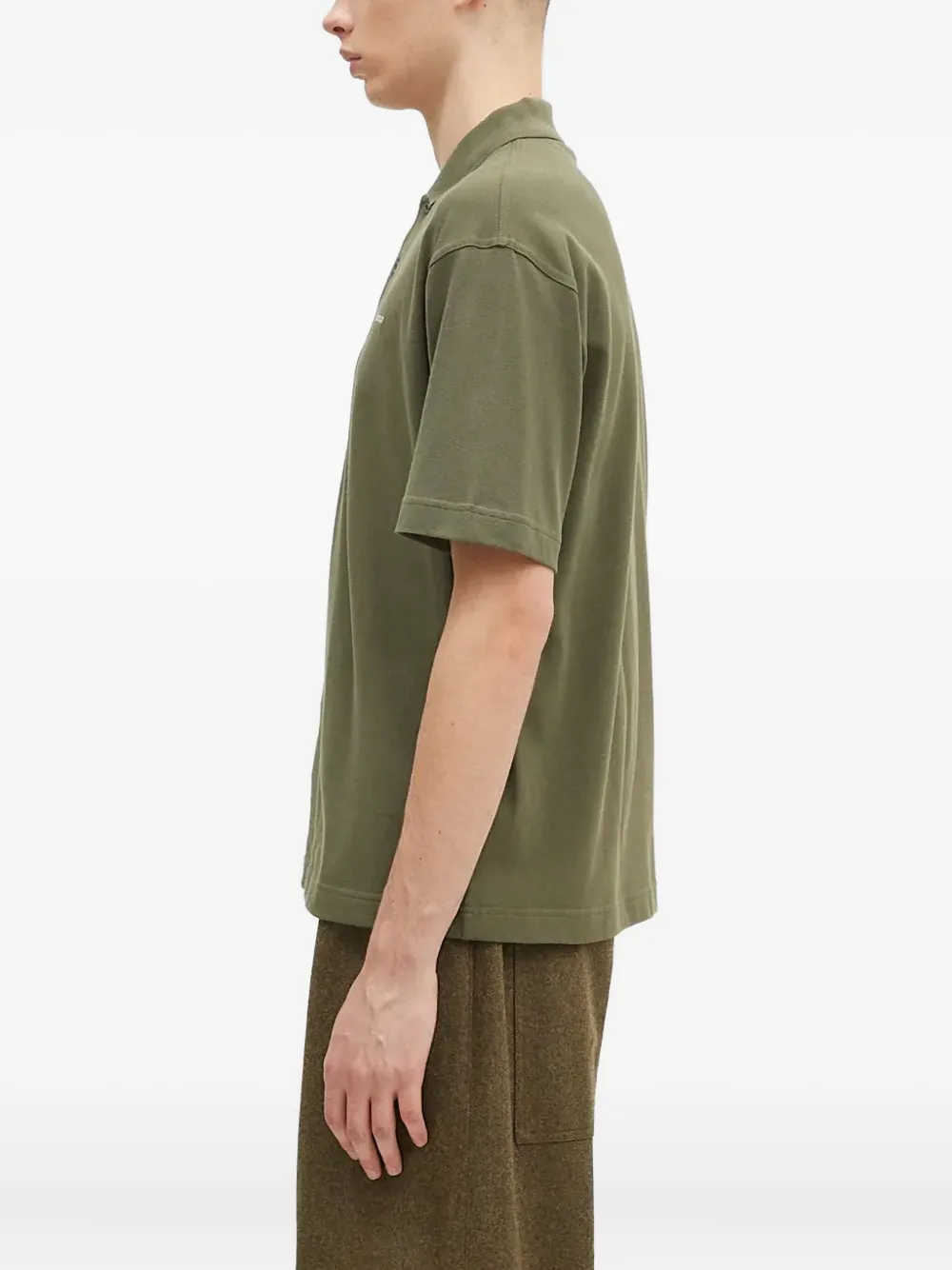 Barbour Poloshirt met geborduurd logo Groen