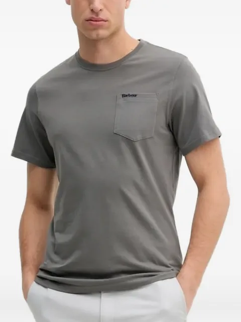 Barbour logo-embroidered T-shirt