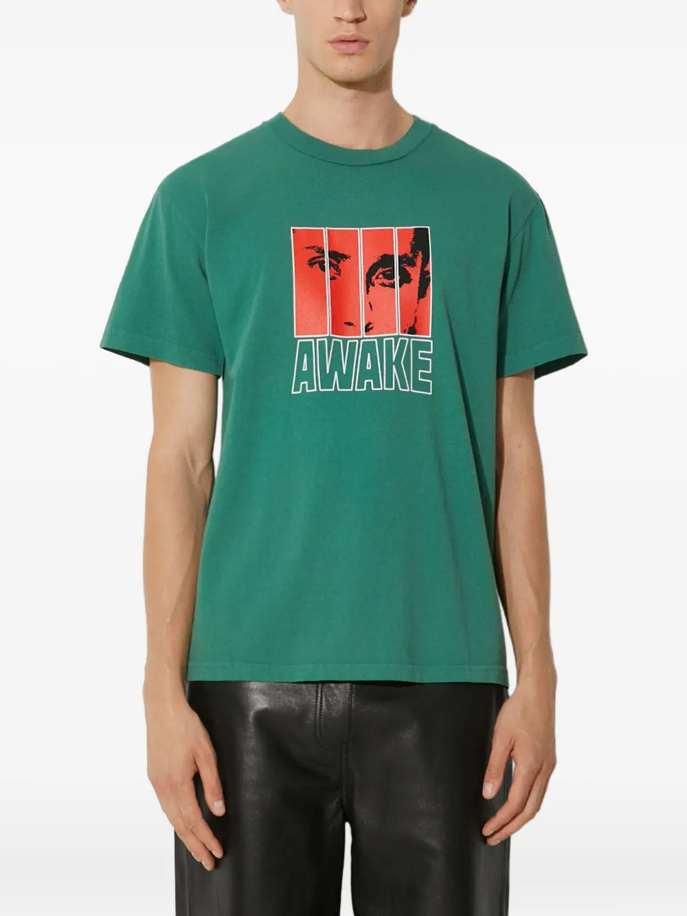 Awake NY グラフィック Tシャツ - グリーン Awake NY グラフィック Tシャツ - グリーン