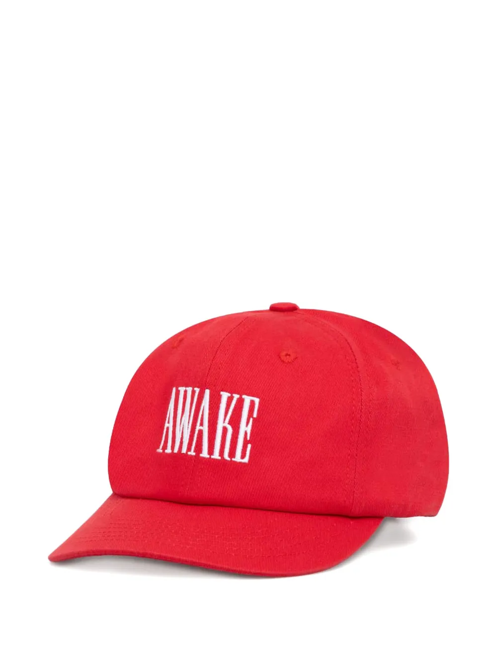 Awake NY エンブロイダリーキャップ - レッド Awake NY エンブロイダリーキャップ - レッド