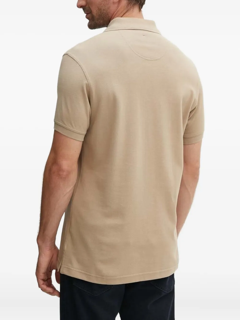 Barbour Poloshirt met geborduurd logo Bruin