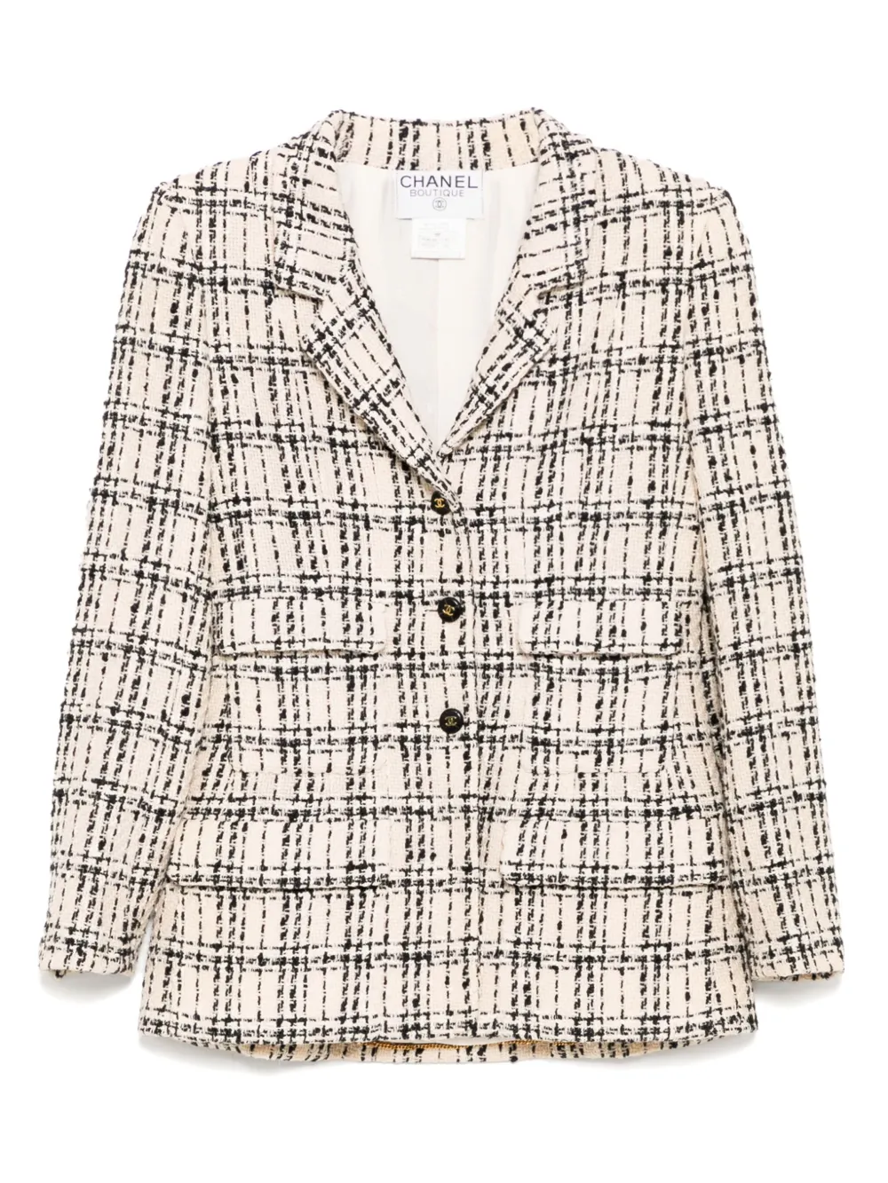CHANEL Pre-Owned chamarra con botones 1995 | neutro | Image 1