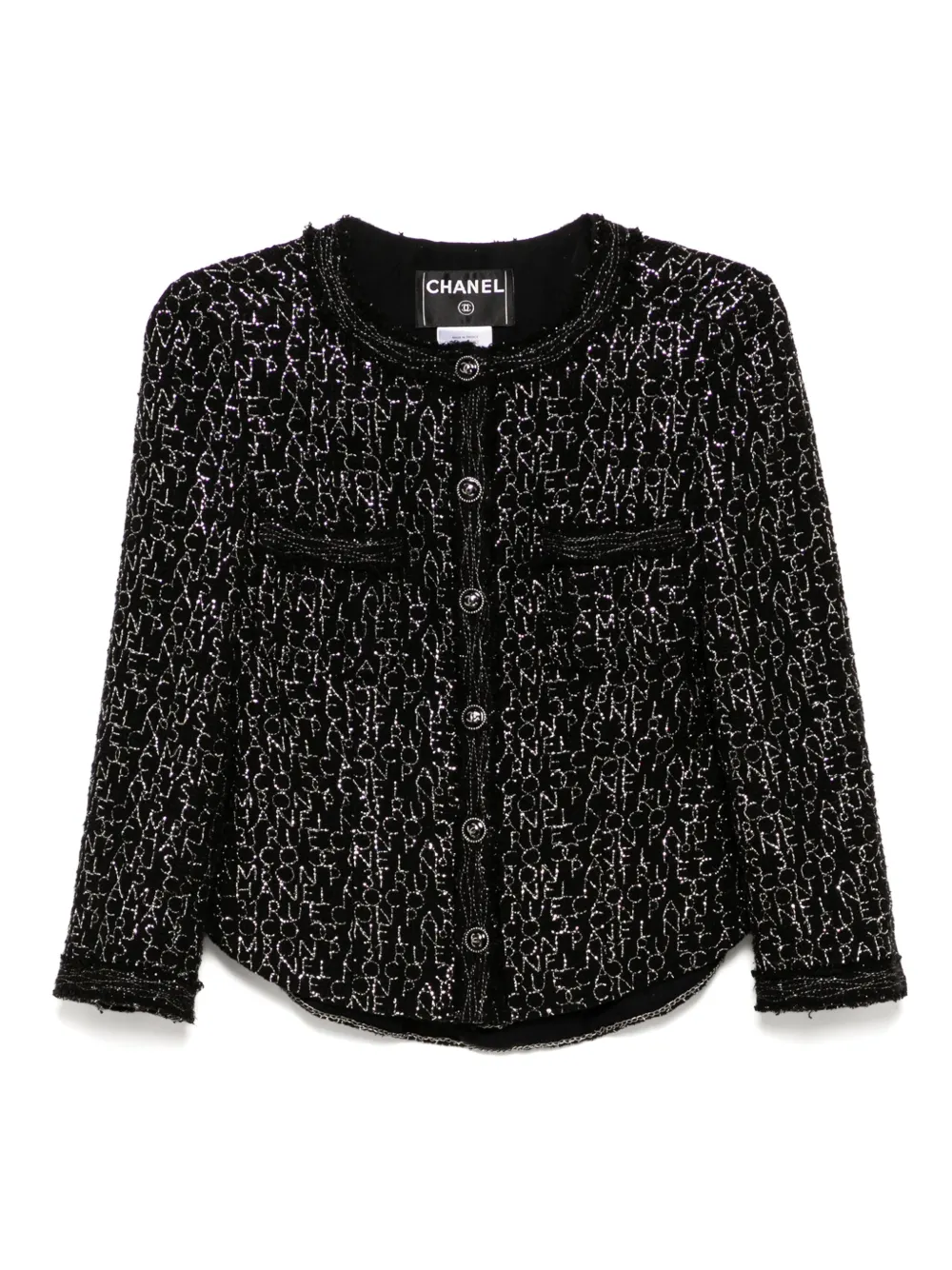 CHANEL Pre-Owned chamarra con botones 2007 | negro | Image 1