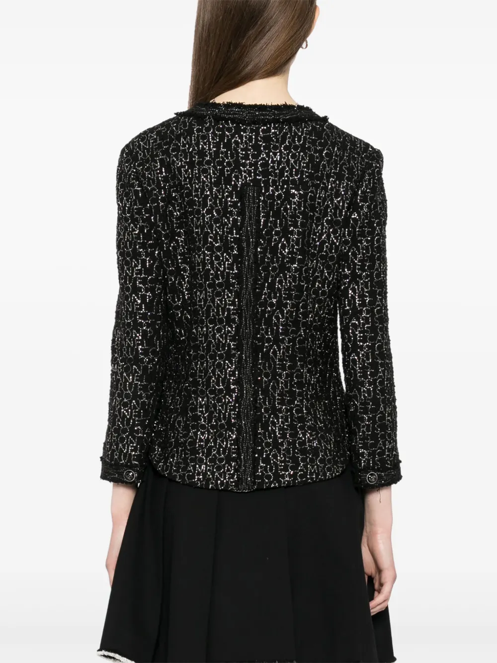 Pre-owned Chanel 2007 Single-breasted Jacket In Black