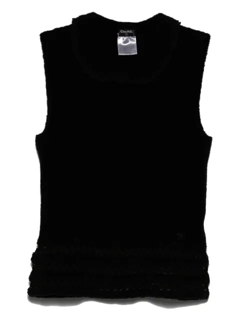 CHANEL Pre-Owned 2002 sleeveless top