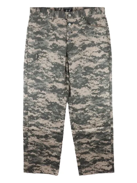 THUG CLUB pants con estampado militar