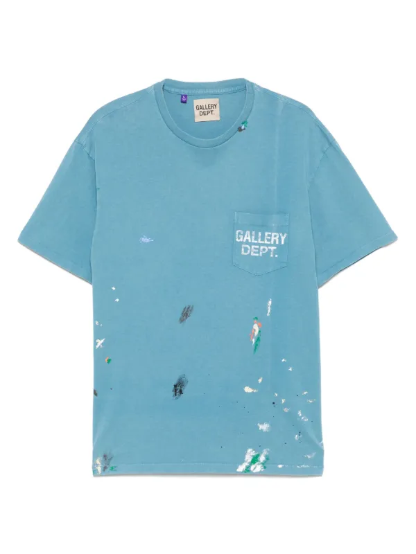Tシャツ・カットソー GALLERY DEPT. Vintage Logo Painted T-shirt Navy 29507660_58501689_600.jpg