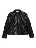 Ernest W. Baker studded leather jacket - Black