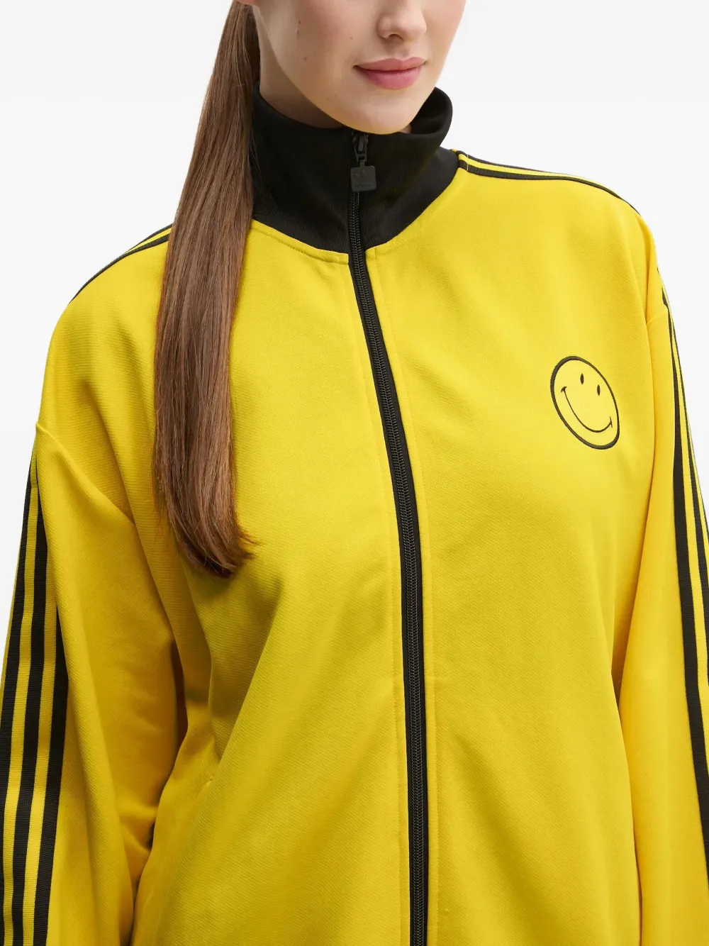 adidas Smiley trainingstop met drie strepen Geel