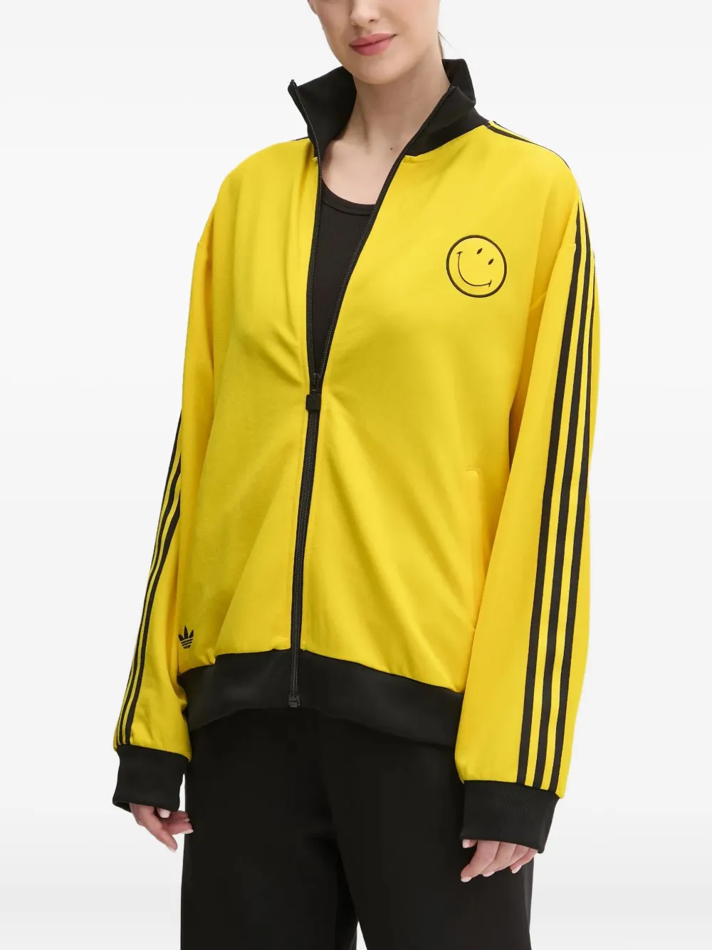 adidas Smiley trainingstop met drie strepen Geel