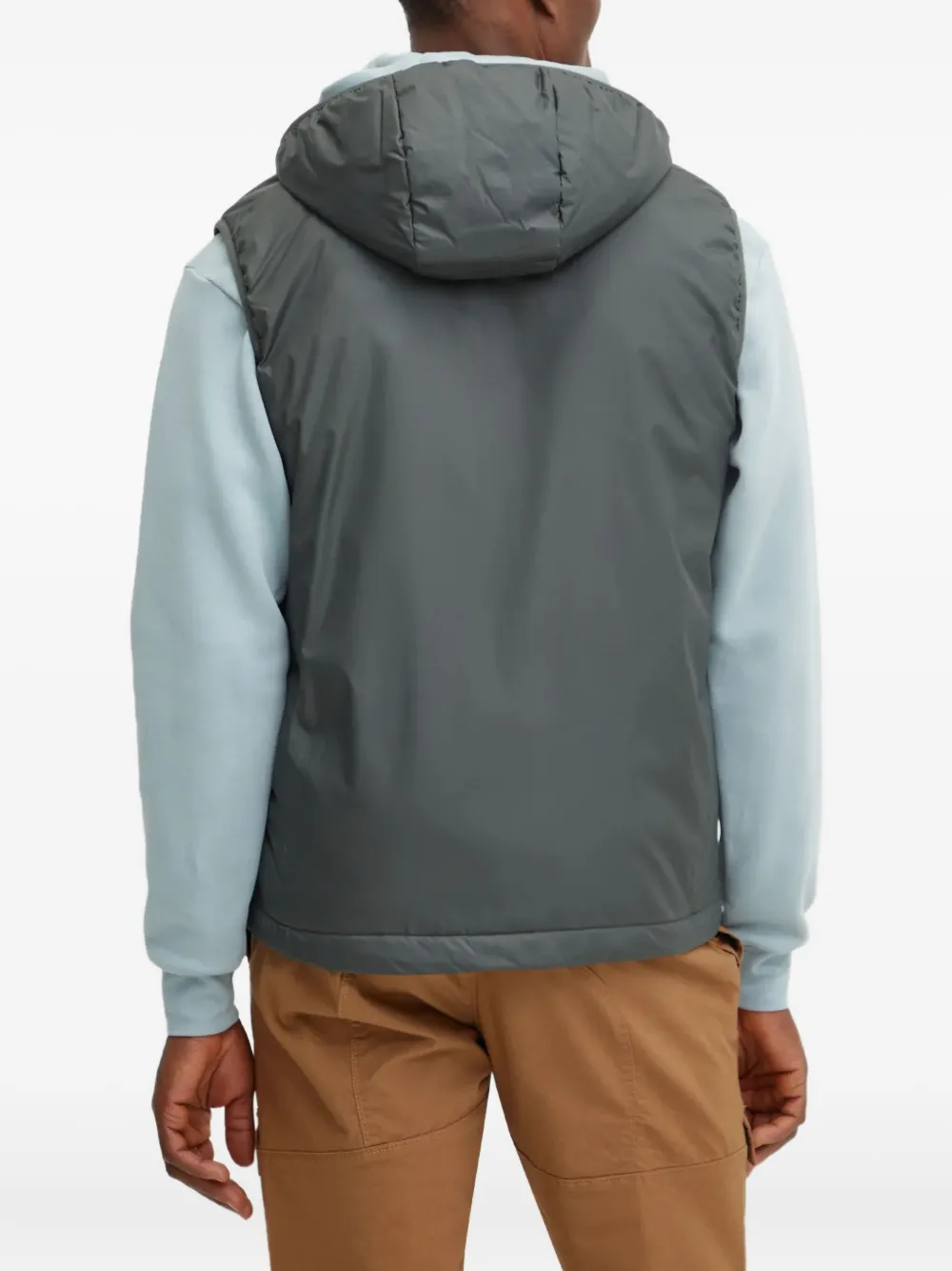 adidas Bodywarmer met capuchon Groen