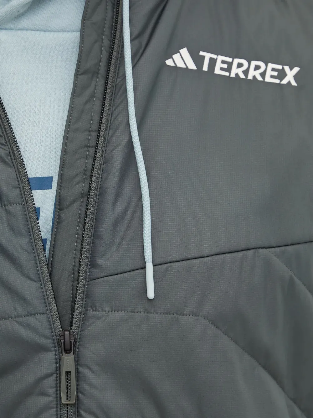 adidas Bodywarmer met capuchon Groen