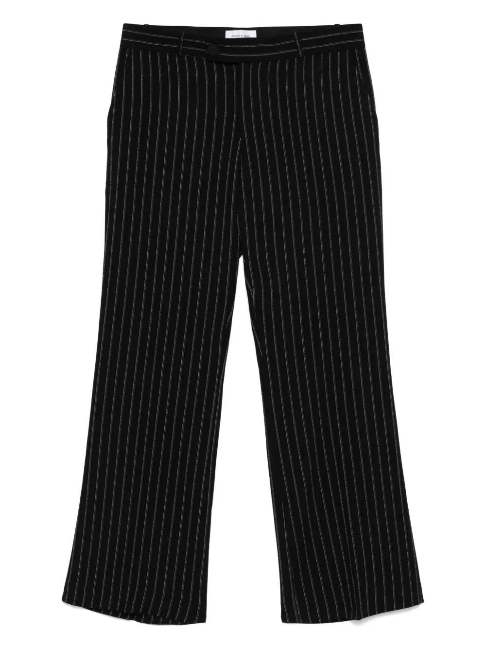 Ernest W. Baker striped trousers - Nero