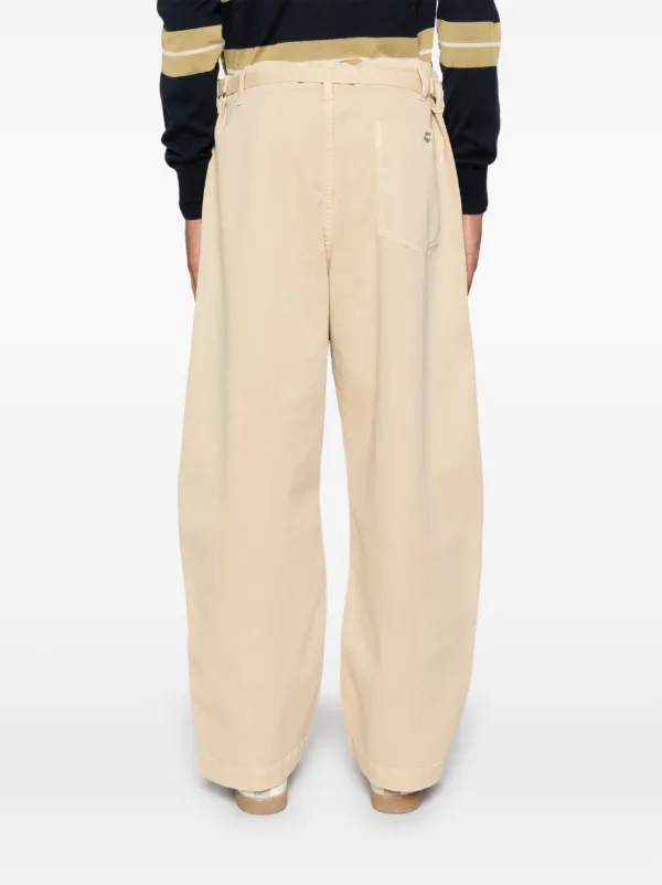 LEMAIRE Big Work Trousers | Neutrals | FARFETCH