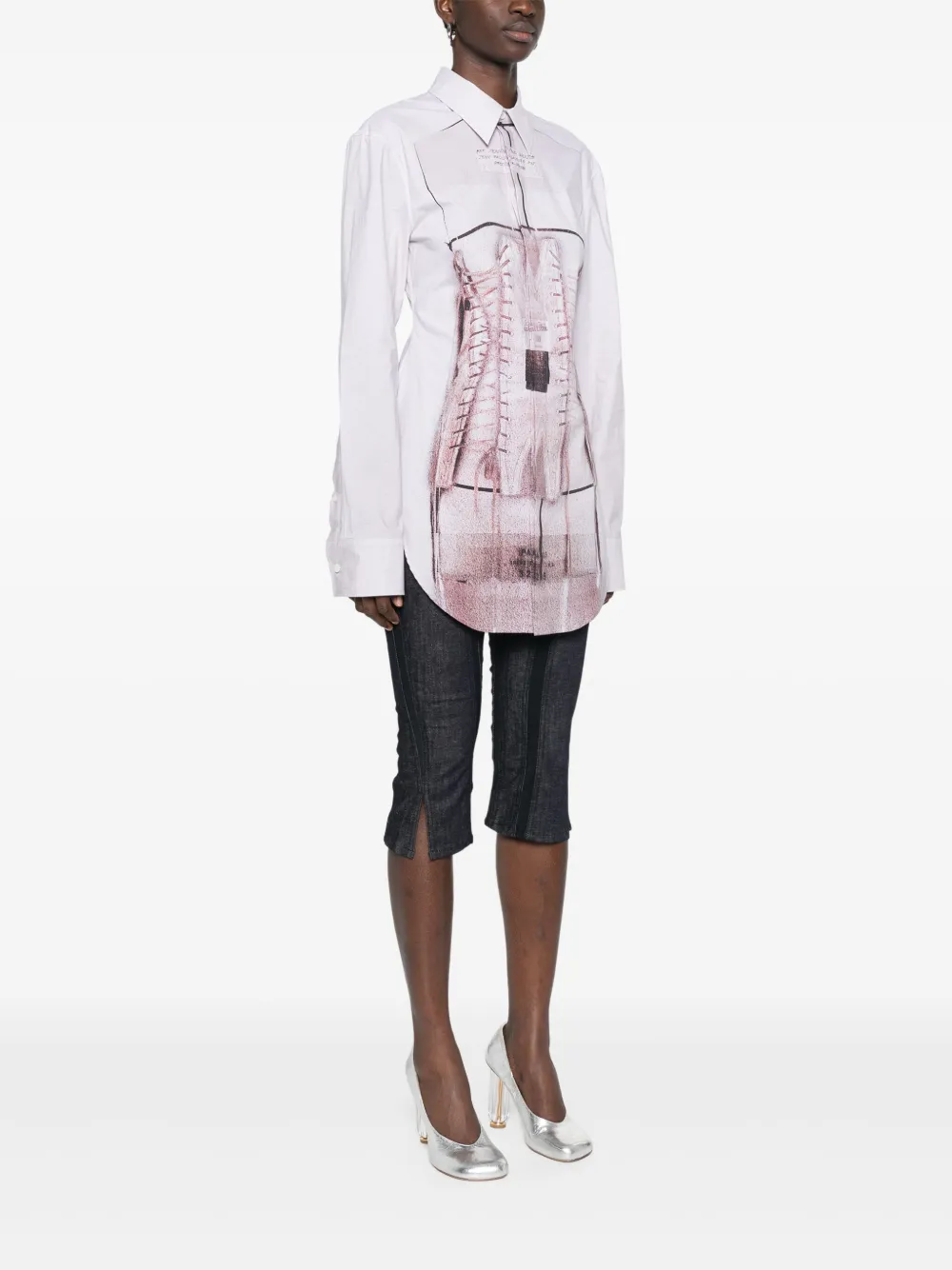JEAN PAUL GAULTIER TROMPE L'OEIL SHIRT