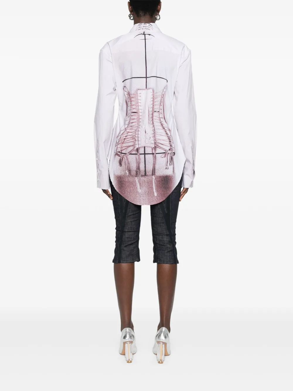 JEAN PAUL GAULTIER TROMPE L'OEIL SHIRT