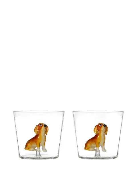 Ichendorf Milano vasos Golder Retriever (set de 2)